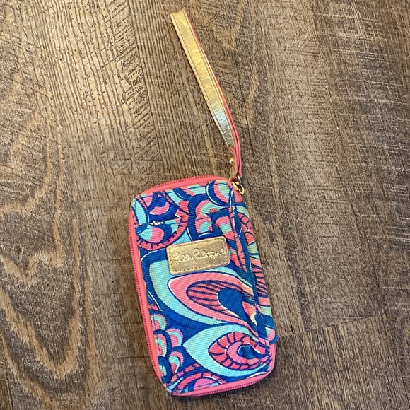Lilly Pulitzer wristlet - Picture 2 of 6